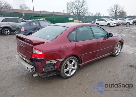 2009 Subaru Legacy 2.5I z USA, uszkodzony, nr VIN 4S3BL616897225776